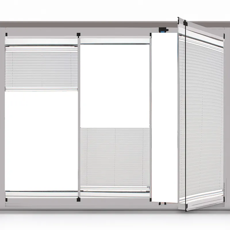 Pleated blinds